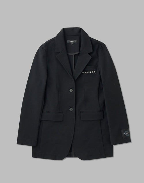 CRONOS WOMEN EASY CARE STRETCH JACKET【BLACK】