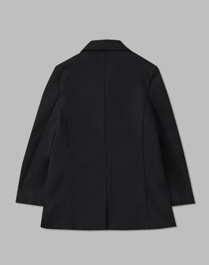 CRONOS WOMEN EASY CARE STRETCH JACKET【BLACK】