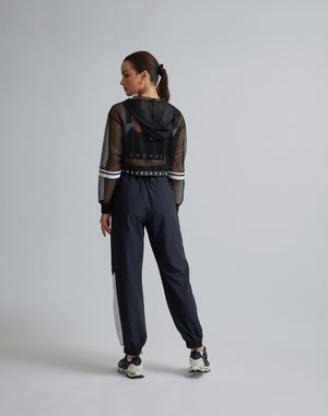 CRONOS WOMEN MESH ZIP HOODY