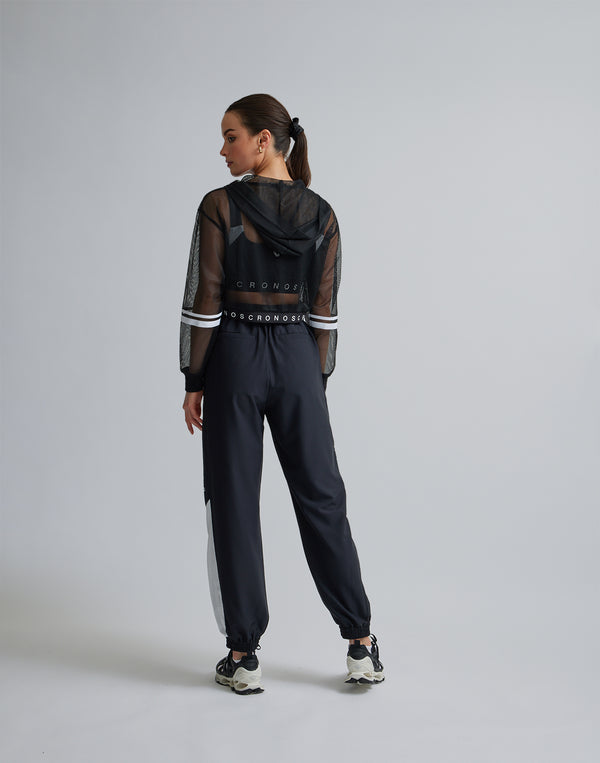 CRONOS WOMEN MESH ZIP HOODY