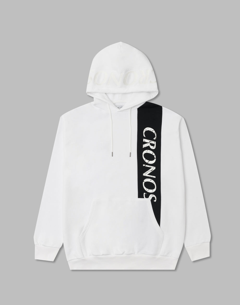 CRONOS 裏起毛フーディー【WHITE】