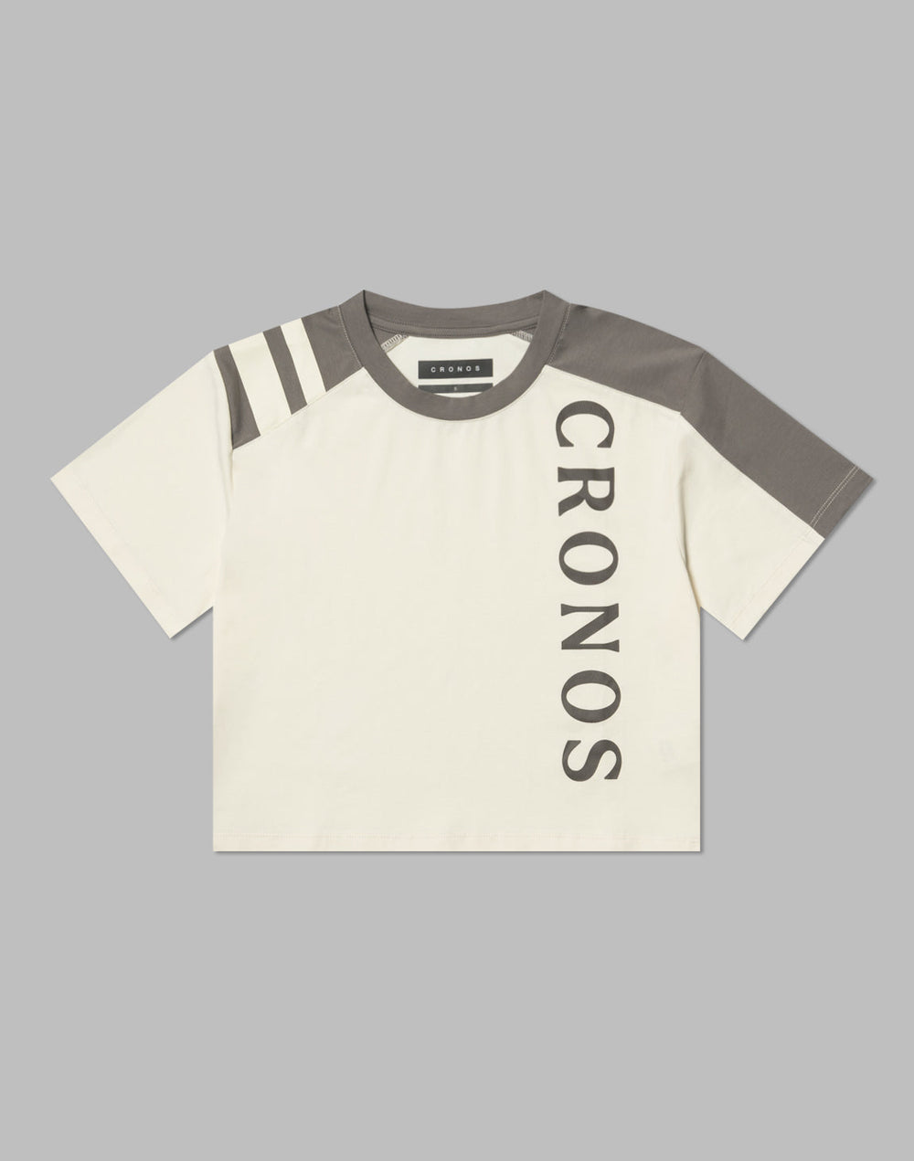 CRONOS WOMEN SWITCHED T-SHIRTS【BEIGE】