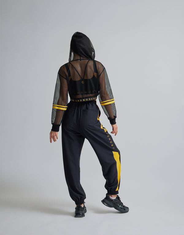 CRONOS WOMEN MESH ZIP HOODY