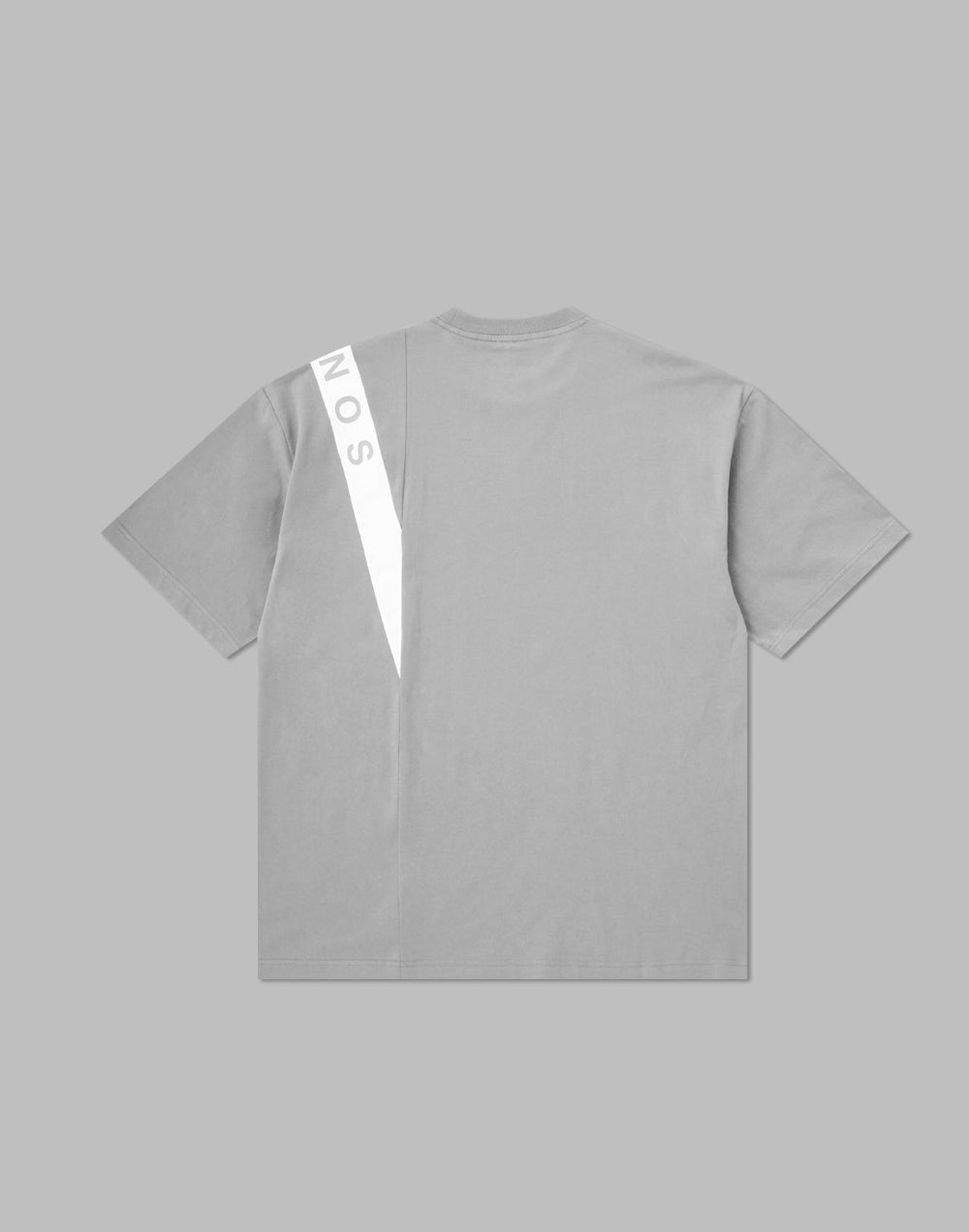 CRONOS SWITCHIED OVERSIZE T-SHIRT【GRAY】