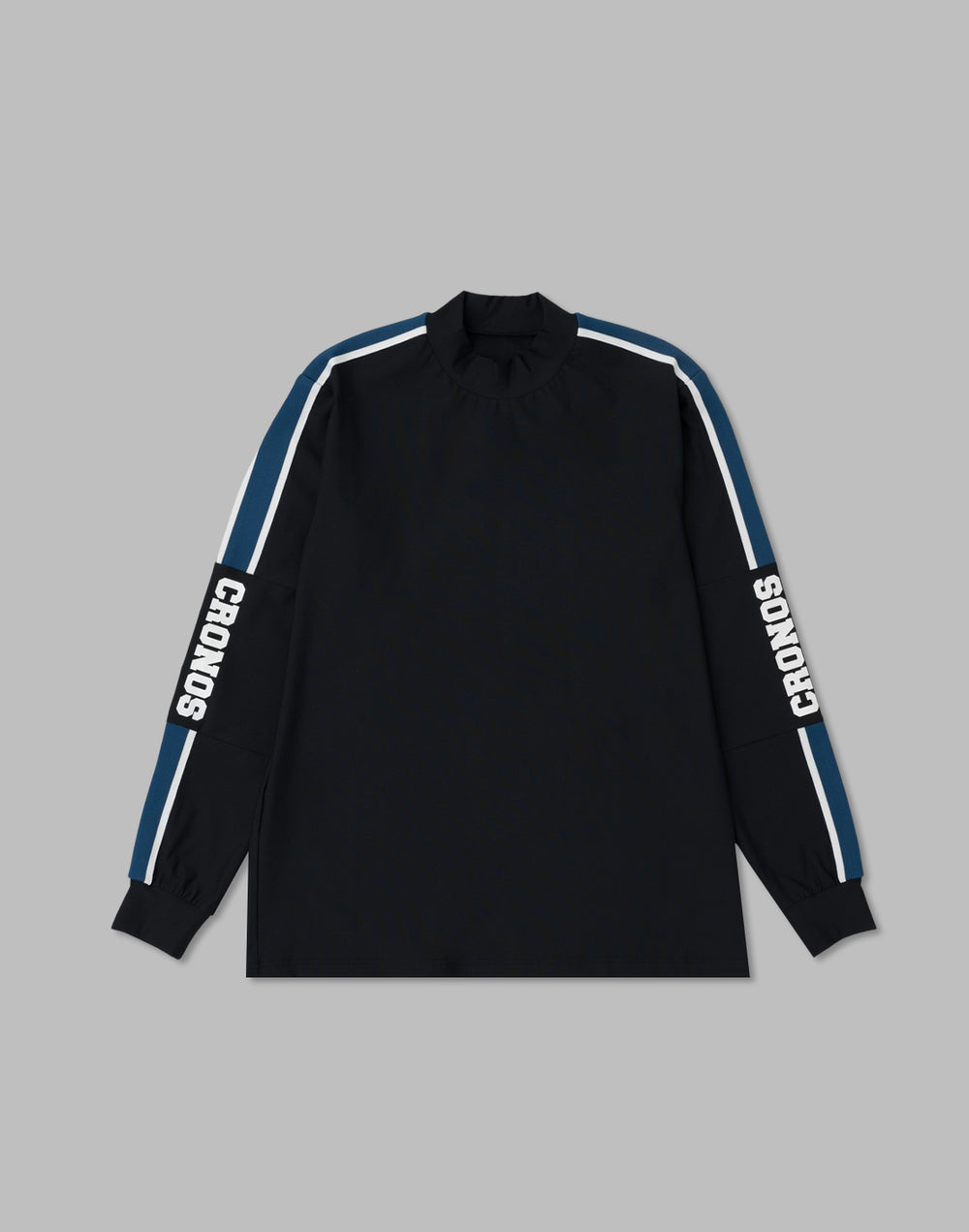 CRONOS BLACK mock neck longsleeve【BLACK】
