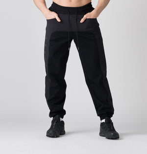 CRONOS Technical Utility Ponte long pants【BLACK】