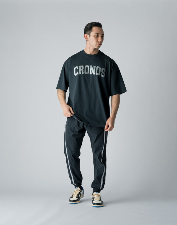 CRONOS  FRONT LOGO OVERSIZE T-SHIRT【S.NAVY】