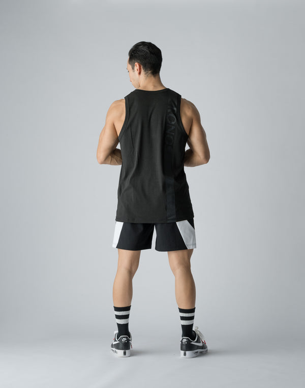 CRONOS STRETCH FRIES TANKTOP【BLACK】
