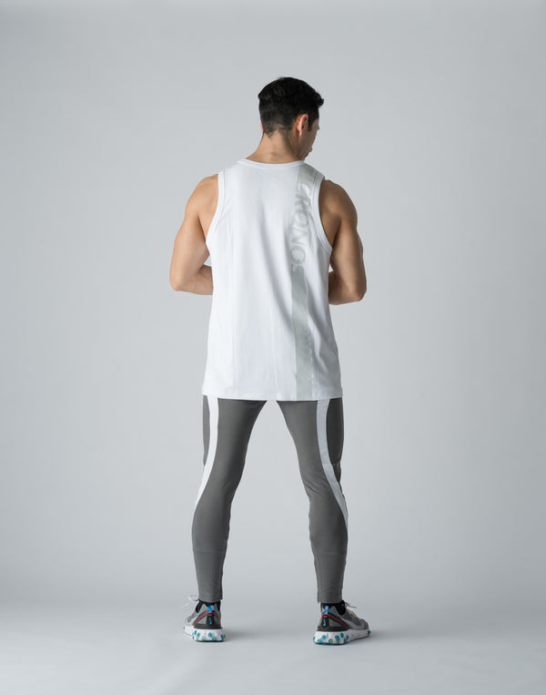 CRONOS STRETCH FRIES TANKTOP【WHITE】