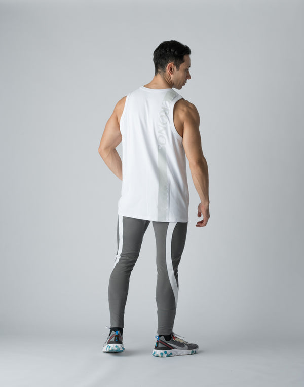 CRONOS STRETCH FRIES TANKTOP【WHITE】