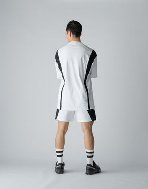 CRONOS BOTHSIDE SWITCHING OVERSIZE T-SHIRT【WHITE】