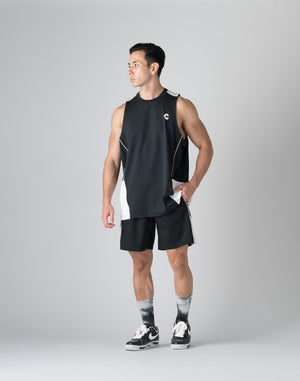 CRONOS SIDE INSERTS TANKTOP【BLACK】