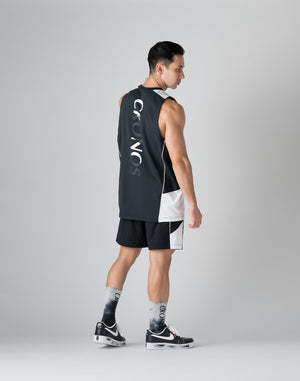 CRONOS SIDE INSERTS TANKTOP【BLACK】