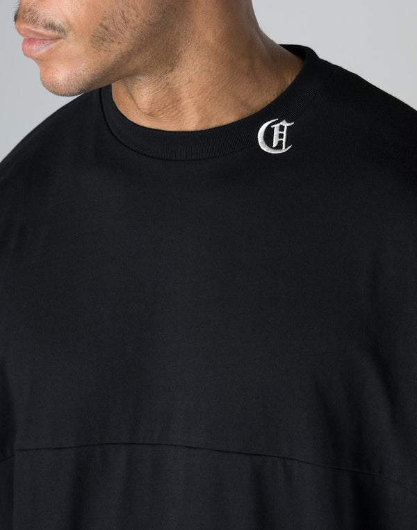 CRONOS BLACK LETTER DOLMAN SLEEVE T-SHIRT【PURPLE】