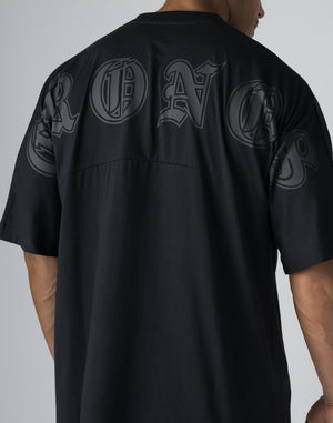 CRONOS BLACK LETTER DOLMAN SLEEVE T-SHIRT【PURPLE】