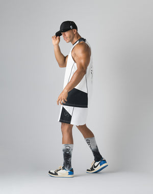 CRONOS SIDE INSERTS TANKTOP【WHITE】
