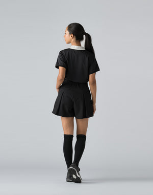 CRONOS BLACK STRIPED SHORTS【BLACK】