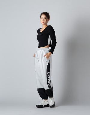 CRONOS WOMEN TRUCK LONGPANTS【WHITE】