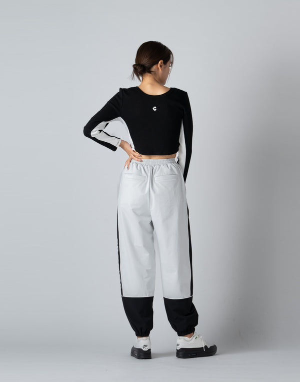 CRONOS WOMEN TRUCK LONGPANTS【WHITE】