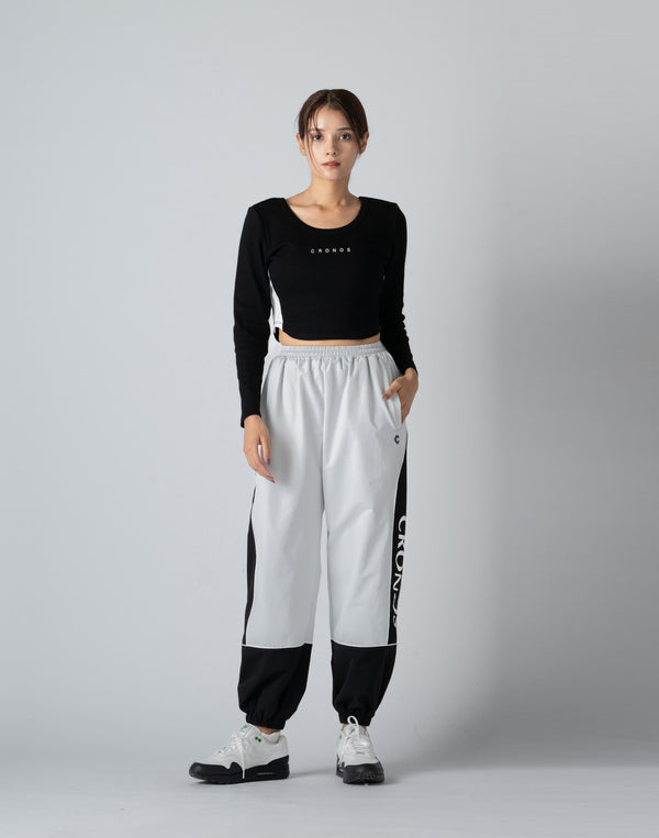 CRONOS WOMEN TRUCK LONGPANTS【WHITE】