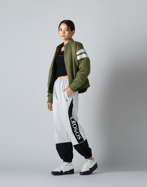 CRONOS WOMEN TRUCK LONGPANTS【WHITE】