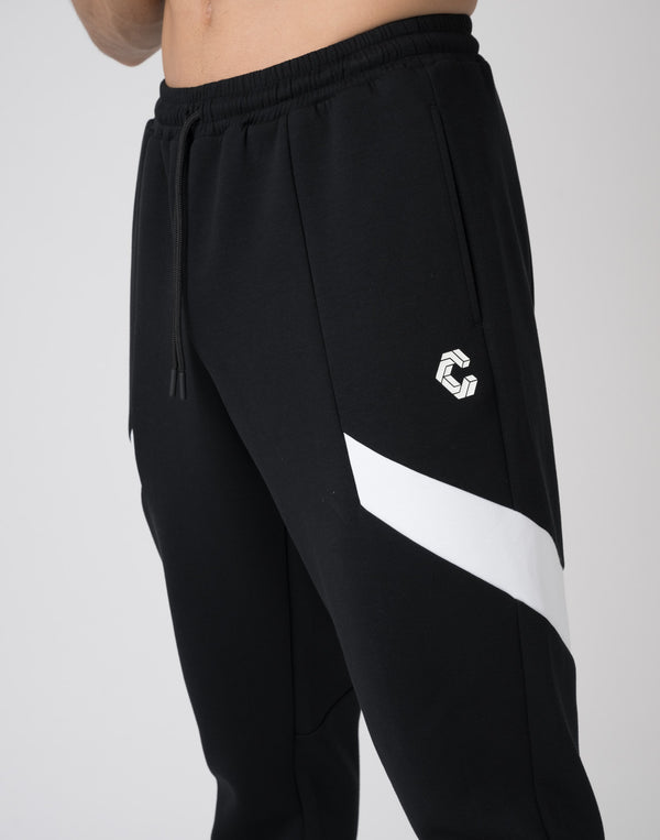 CRONOS THIGH SWITCH SWEATS LONGPANTS【WHITE】