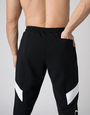 CRONOS THIGH SWITCH SWEATS LONGPANTS【WHITE】