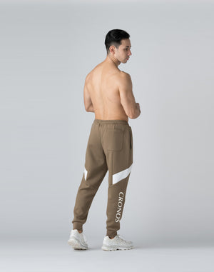 CRONOS THIGH SWITCH SWEATS LONGPANTS【TAUPE】