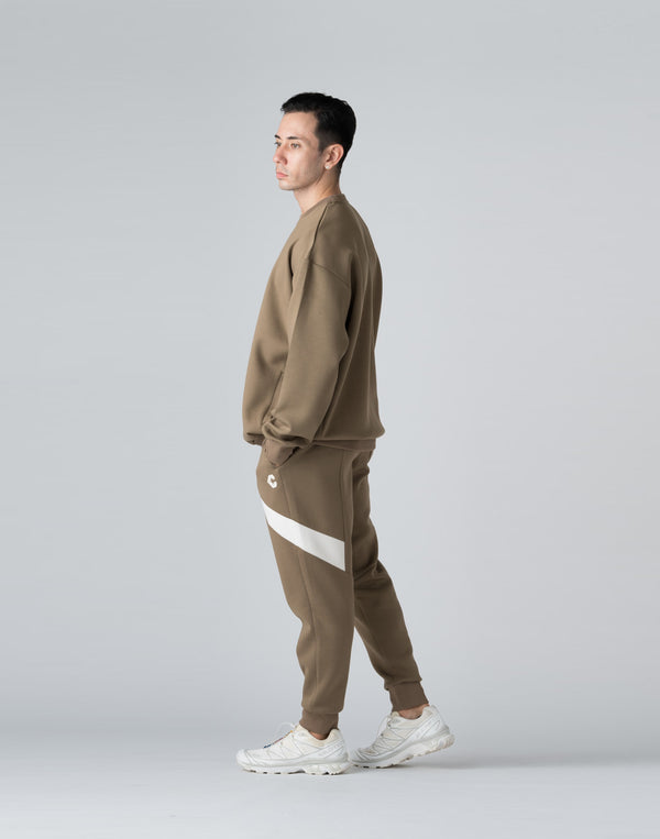CRONOS BOXLOGO SWEAT【TAUPE】