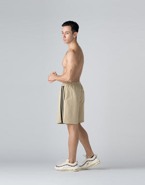 CRONOS DOUBLE STRIPES SHORTS【CREAM】