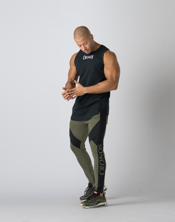 CRONOS TERRY CLOTH SLEEVELESS【BLACK】