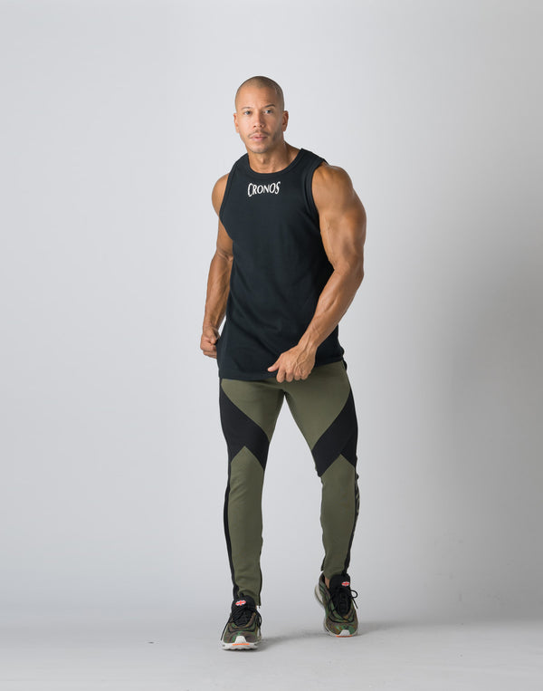 CRONOS TERRY CLOTH SLEEVELESS【BLACK】