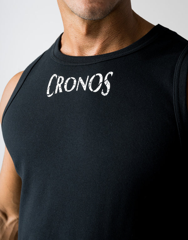 CRONOS TERRY CLOTH SLEEVELESS【BLACK】