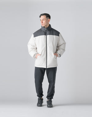 CRONOS Down jacket【BLACK×WHITE】