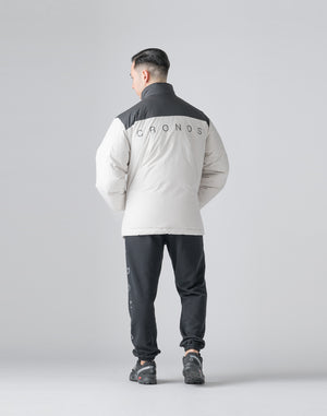CRONOS Down jacket【BLACK×WHITE】