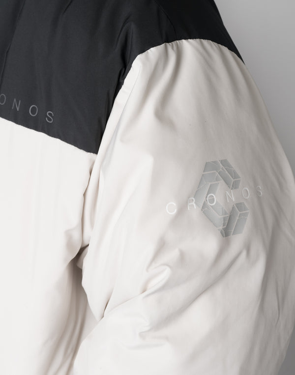 CRONOS Down jacket【BLACK×WHITE】