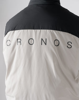 CRONOS Down jacket【BLACK×WHITE】