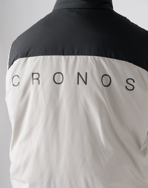 CRONOS Down jacket【BLACK×WHITE】