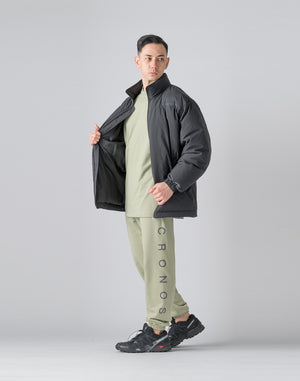 CRONOS Reflector Print Sweat Long Pants【SAGE】