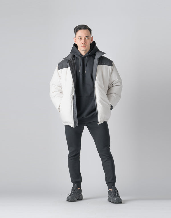 CRONOS Down jacket【BLACK×WHITE】