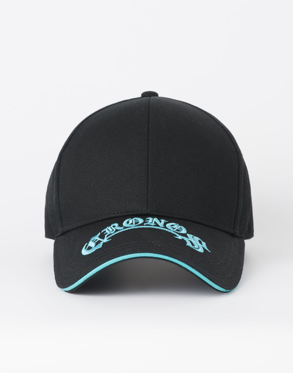 CRONOS BLACKLETTER CAP【T.BLUE】