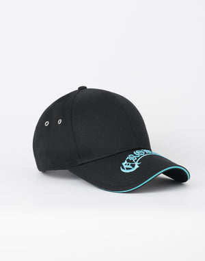 CRONOS BLACKLETTER CAP【T.BLUE】
