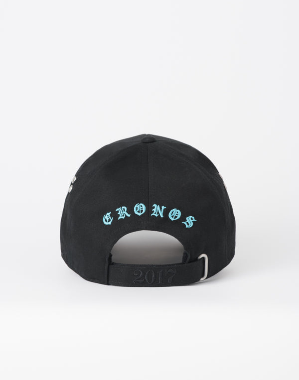 CRONOS BLACKLETTER CAP【T.BLUE】