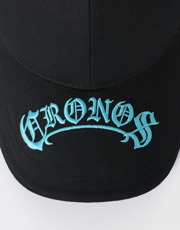 CRONOS BLACKLETTER CAP【T.BLUE】