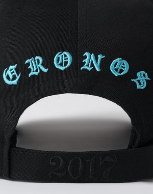 CRONOS BLACKLETTER CAP【T.BLUE】