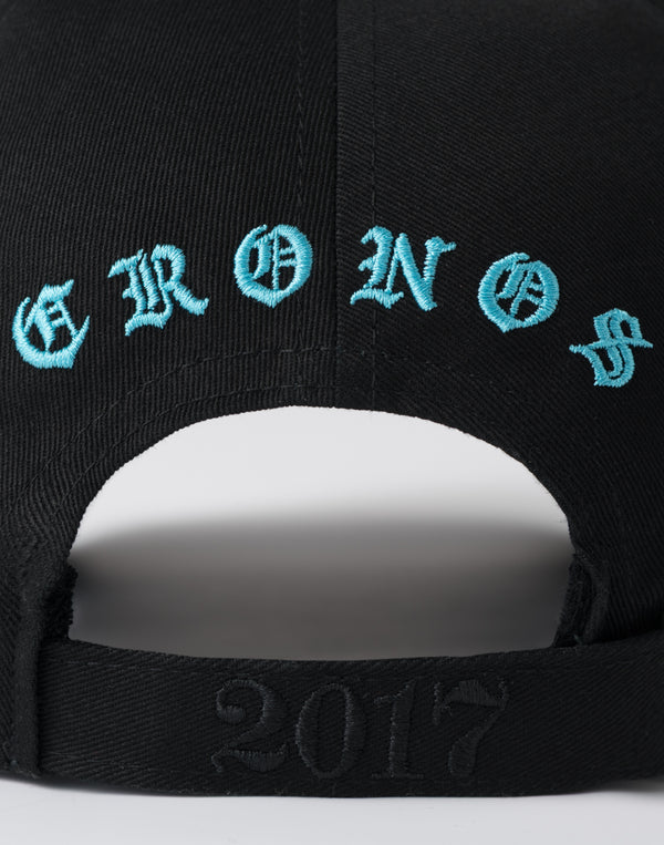 CRONOS BLACKLETTER CAP【T.BLUE】