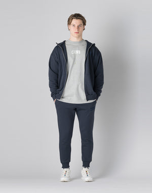 CRONOS Patchwork zip foodie【NAVY】