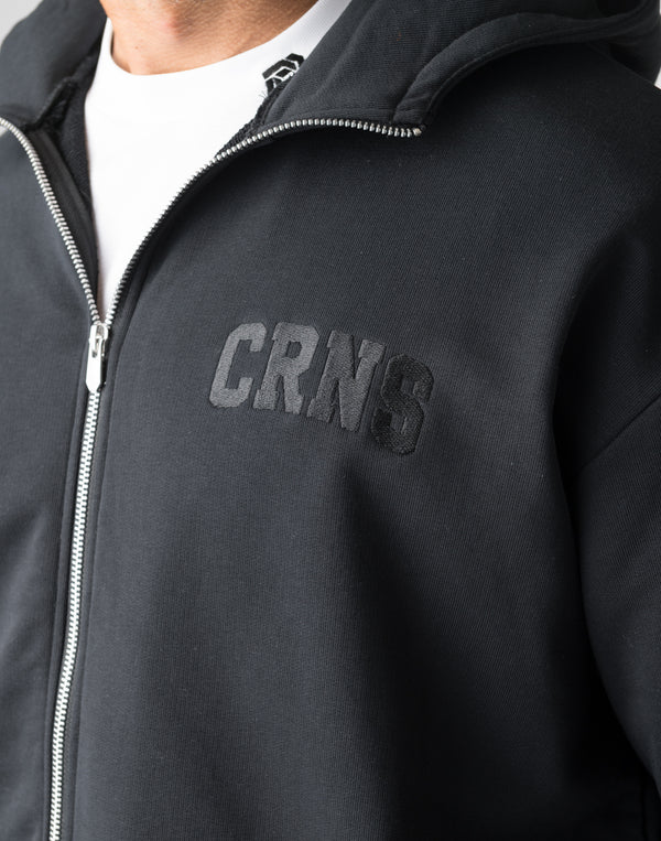 CRONOS Patchwork zip foodie【NAVY】