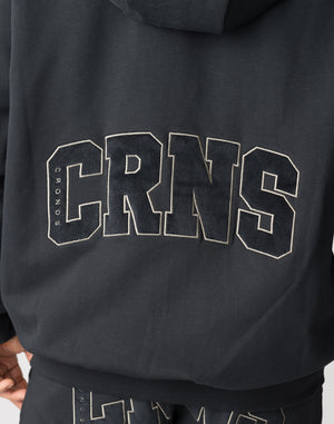 CRONOS Patchwork zip foodie【NAVY】