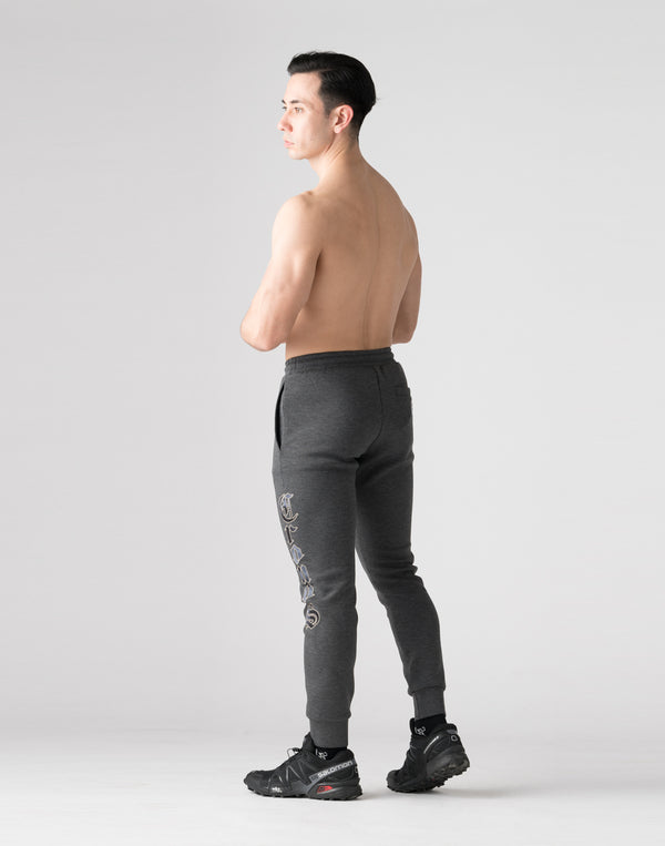 CRONOS Black Letter  long pants【M.C.GRAY】